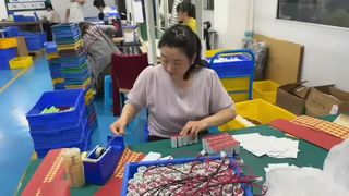 Nickel-cadmium battery assembly process