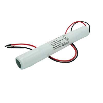 Σήμα εξόδου έκτακτης ανάγκης OEM 4,8V Αντικατάσταση μπαταρίας Μπουφάν NiCd PVC