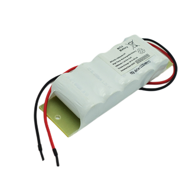 SC1800mah πακέτο μπαταριών Cd Νι μπαταριών 6.0v σημαδιών εξόδων κινδύνου