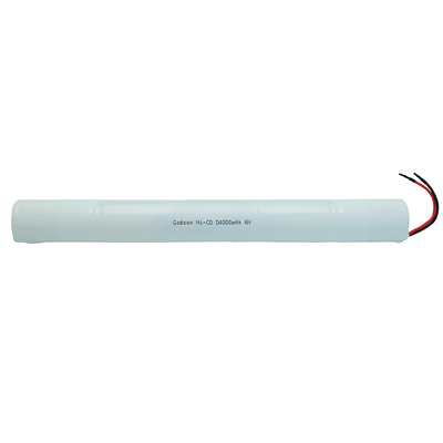 Μπαταρίες τύπου Stick 6.0 Volt D4000mah Μπαταρίες Ni Cd Light Exit