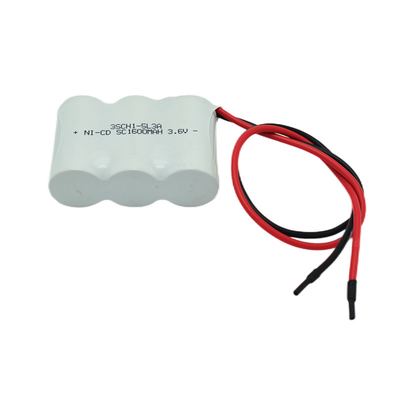 SC Emergency Light Ni Cd Battery 1600mAh 3,6V Stick Type