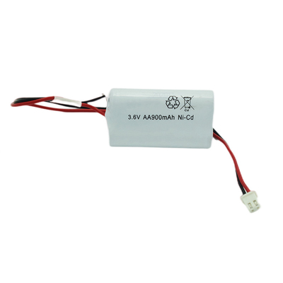 Φως έκτακτης ανάγκης AA Μπαταρία Ni Cd 900mAh 3,6V 500 φορές διάρκεια ζωής