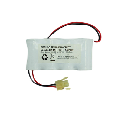 Επαναφορτιζόμενη μπαταρία 4.8V Cd Νι έκτακτης ανάγκης ελαφριά αναμενόμενη τη ζωή 5 έτη D4000mAh