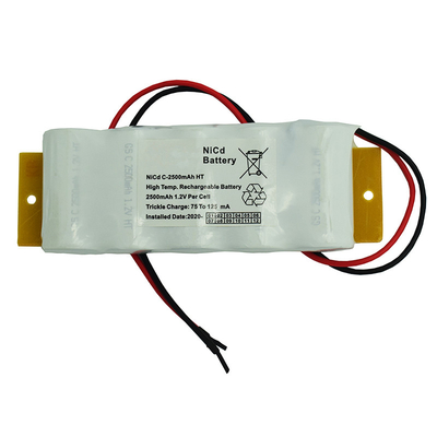 2500mah επανακαταλογηστέα 6.0V 0.1C εξόδων κινδύνου ελαφριά δαπάνη μπαταριών