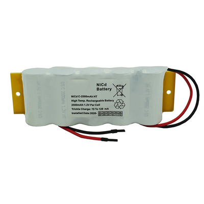 Σακάκι PVC NiCd αντικατάστασης μπαταριών σημαδιών εξόδων κινδύνου cOem 3.6V