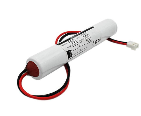 3.6V ελαφριά μπαταρία 2500mAh Cd Νι έκτακτης ανάγκης 500 χρονικοί κύκλοι