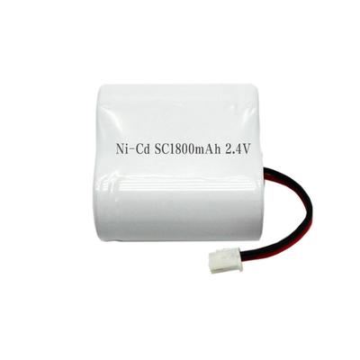 SC1800mah ελαφρύ πακέτο μπαταριών Cd Νι έκτακτης ανάγκης μπαταρίες 2,4 βολτ