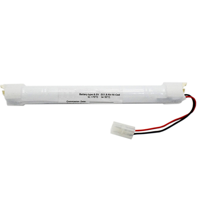 Επανακαταλογηστέο Cd 1800mAh 6V Νι μπαταριών εξόδων κινδύνου ελαφρύ
