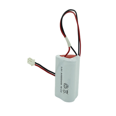 Μπαταρία 3.6V NiCd φωτισμού έκτακτης ανάγκης αναμενόμενη τη ζωή 5 έτη AA900mAh