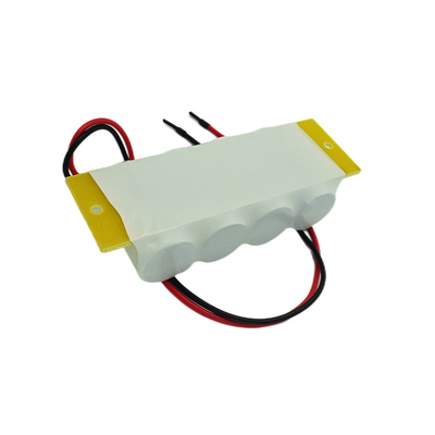 επανακαταλογηστέο πακέτο μπαταριών 4.8V C2500mAh NiCd για το φωτισμό έκτακτης ανάγκης