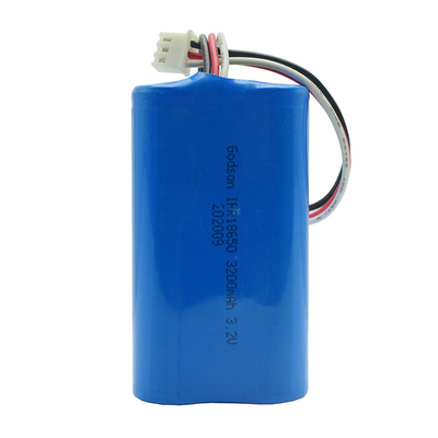 βαθύς κύκλος 18650 μπαταριών 3200mAh φωτισμού έκτακτης ανάγκης 3.2Volt LiFePO4