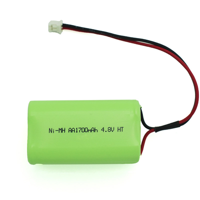 Φωτισμός έκτακτης ανάγκης 4.8 V επαναφορτιζόμενη μπαταρία Ni MH AA 1700mAh