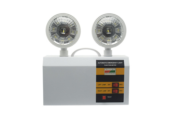 3 Watt LED έκτακτης ανάγκης Δύο κεφαλής έξοδος φως τοίχωσης 3 ώρες διάρκεια