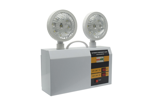 3 Watt LED έκτακτης ανάγκης Δύο κεφαλής έξοδος φως τοίχωσης 3 ώρες διάρκεια