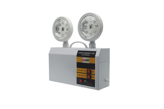 3 Watt LED έκτακτης ανάγκης Δύο κεφαλής έξοδος φως τοίχωσης 3 ώρες διάρκεια