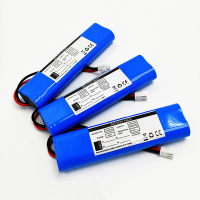18650 3000mAh 6,4 Volt Side By Side Τύπος LiFePO4 μπαταρίες Υψηλής θερμοκρασίας