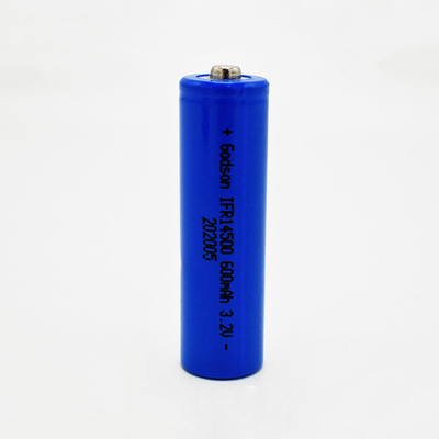 14500 600mAh 3.2V μπαταρία LiFePO4 για φώτα έκτακτης ανάγκης και σήματα εξόδου