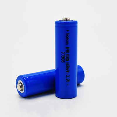 14500 600mAh 3.2V μπαταρία LiFePO4 για φώτα έκτακτης ανάγκης και σήματα εξόδου