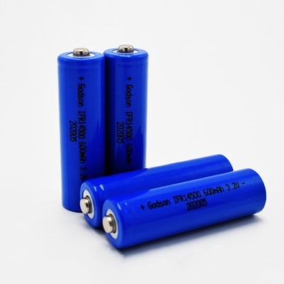 14500 600mAh 3.2V μπαταρία LiFePO4 για φώτα έκτακτης ανάγκης και σήματα εξόδου