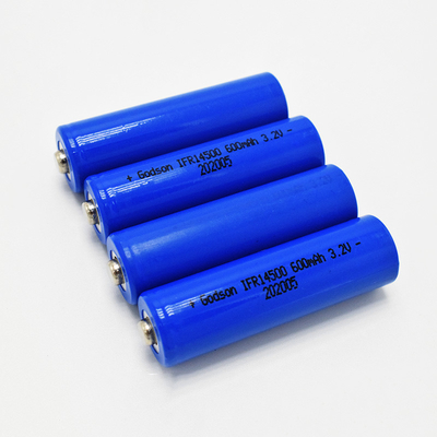 14500 600mAh 3.2V μπαταρία LiFePO4 για φώτα έκτακτης ανάγκης και σήματα εξόδου