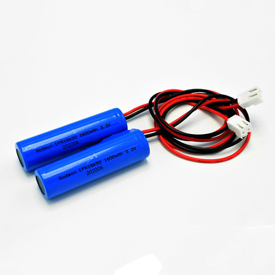 Φωτισμός έκτακτης ανάγκης 1600mAh 3,2 Volt 18650 LiFePO4 μπαταρίες τύπου Stick