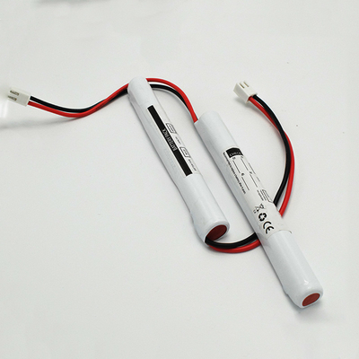 Ni Cd AA600mah 3.6 Volt έξοδος φωτός μπαταρίες Stick τύπου με καλή ασφάλεια
