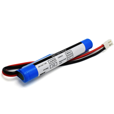 Φωτισμός έκτακτης ανάγκης 600mAh 6.4 Volt LiFePO4 μπαταρίες τύπου Stick