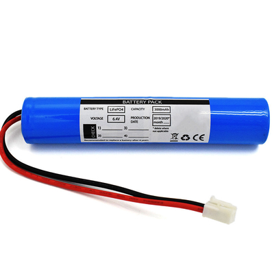 Τύπος Stick μπαταρίες LiFePO4 3000mAh 6.4 Volt έκτακτη χρήση ηλιακού φωτισμού