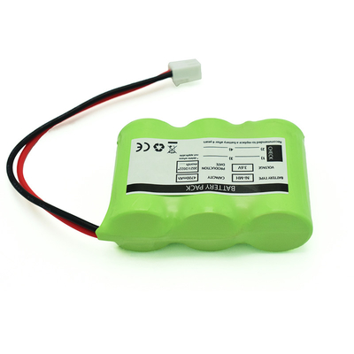 3S1P Side By Side Τύπος 3.6V Ni-Mh C4700mAh Υψηλής θερμοκρασίας επαναφορτιζόμενη μπαταρία OEM PVC