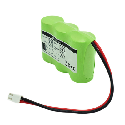 3S1P Side By Side Τύπος 3.6V Ni-Mh C4700mAh Υψηλής θερμοκρασίας επαναφορτιζόμενη μπαταρία OEM PVC