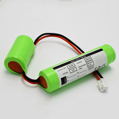 0.1C επανακαταλογηστέο πακέτο C4000mAh μπαταριών Νι Mh 3,6 Β 500 φορές κύκλος