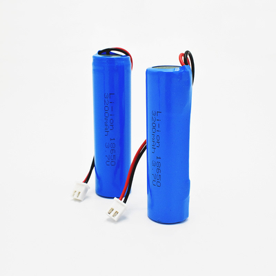 Επαναφορτιζόμενη μπαταρία 3,7 Β ICR18650 3200mAh λίθιου έκτακτης ανάγκης ελαφριά