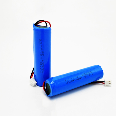 Επαναφορτιζόμενη μπαταρία 3,7 Β ICR18650 3200mAh λίθιου έκτακτης ανάγκης ελαφριά