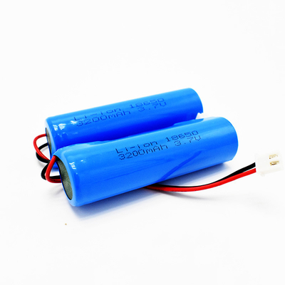 Επαναφορτιζόμενη μπαταρία 3,7 Β ICR18650 3200mAh λίθιου έκτακτης ανάγκης ελαφριά