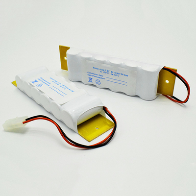 Ελαφριές μπαταρίες NiCd επανακαταλογηστέο 1800mAh 7.2V εξόδων πυρκαγιάς πινάκων σημαδιών