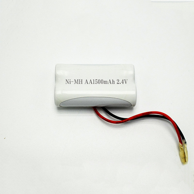 Υψηλής θερμοκρασίας ελαφριές μπαταρίες 2.4V AA1500mAh εξόδων κινδύνου υδρίδιων μετάλλων νικελίου