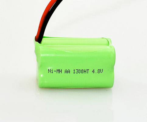 Ελαφριές μπαταρίες επανακαταλογηστέο AA 1300mAh 4.8V εξόδων πυρκαγιάς NiMH