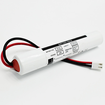 NiCd Sc1200mah τύπος ραβδιών μπαταριών 3,6 βολτ για το φωτισμό έκτακτης ανάγκης