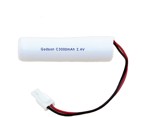 Ελαφρύς τύπος ραβδιών NiCD C3000mAh 2.4V πακέτων μπαταριών σημαδιών εξόδων cOem