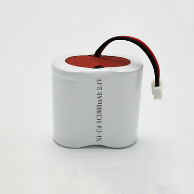 SC1800mah ελαφρύ πακέτο μπαταριών Cd Νι έκτακτης ανάγκης μπαταρίες 2,4 βολτ