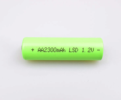 Υψηλής θερμοκρασίας κύτταρο AA 2300mAh 1.2V μπαταριών Νι Mh 3,6 Β για το φωτισμό έκτακτης ανάγκης