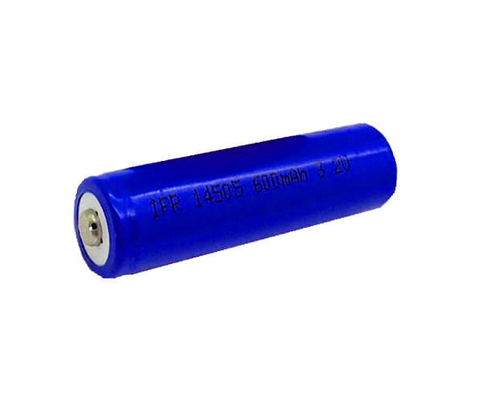 3.2V 14505 μπαταρία 600 λίθιου κύτταρο MAh για το φωτισμό έκτακτης ανάγκης