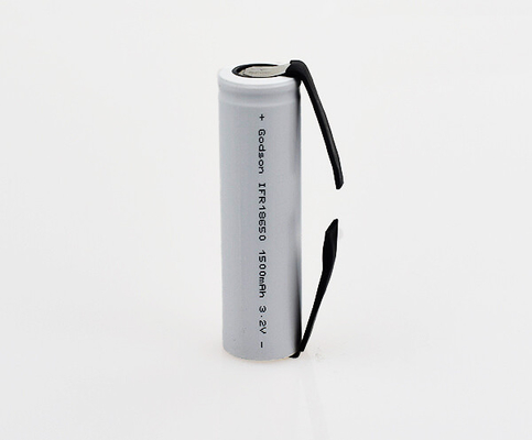 1500mAh 3,2 ελαφρύ ενιαίο ραβδί 18650 έκτακτης ανάγκης μπαταριών φωσφορικού άλατος σιδήρου λίθιου Β
