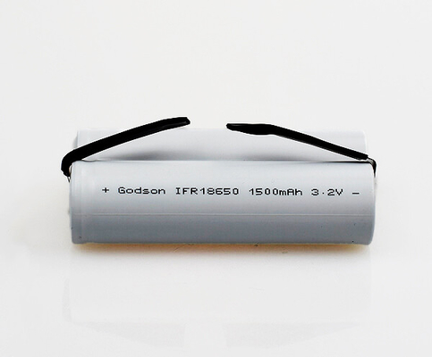 1500mAh 3,2 ελαφρύ ενιαίο ραβδί 18650 έκτακτης ανάγκης μπαταριών φωσφορικού άλατος σιδήρου λίθιου Β