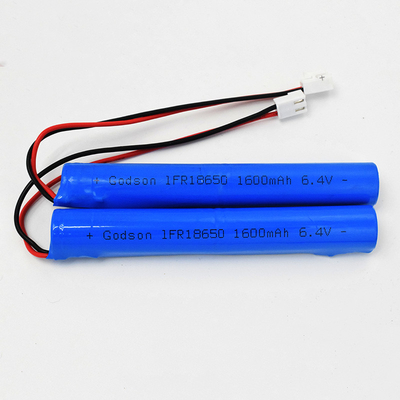 Επανακαταλογηστέα αντικατάσταση 6.4V 1600mAh LiFePO4 μπαταριών σημαδιών εξόδων