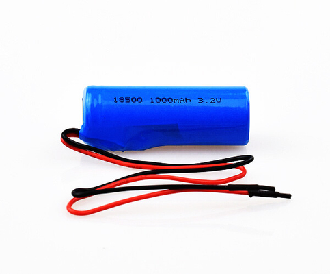 Η μπαταρία LiFePO4 Lithium για σήμα εξόδου έκτακτης ανάγκης 18500 3.2V 1000mAh