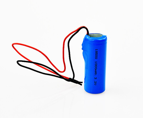 Η μπαταρία LiFePO4 Lithium για σήμα εξόδου έκτακτης ανάγκης 18500 3.2V 1000mAh