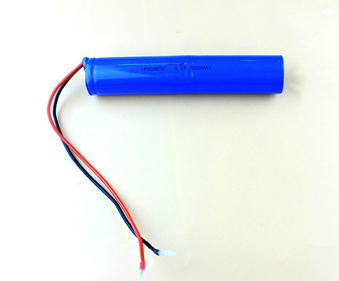 LiFePo4 πακέτο 6,4 βολτ 3000mAh μπαταριών λίθιου IFR26650 για το φωτισμό έκτακτης ανάγκης