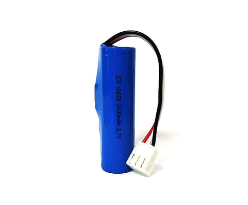 Επανακαταλογηστέο κύτταρο μπαταριών 3.7V ICR18650 σιδήρου 2600mAh λίθιου
