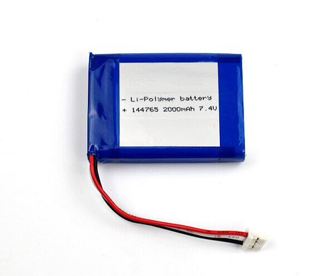 Πολυμερής μπαταρία 144765 2000mAh 7.4V λίθιου για το φωτισμό έκτακτης ανάγκης